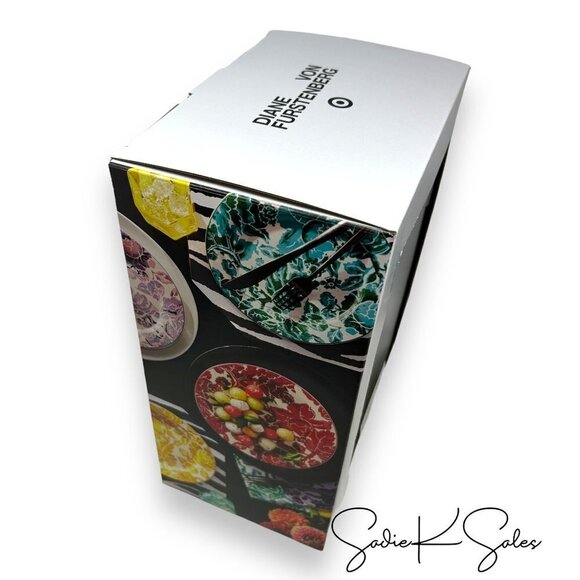 DVF for Target Floral Toile‎ 4pc Salad Plate Set - Diane Von Furstenberg - Picture 6 of 6